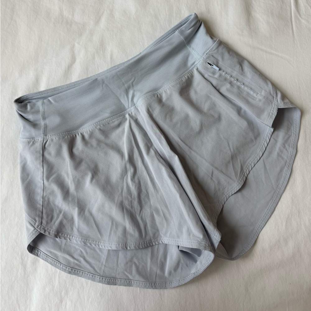 Outdoor Voices Light Blue Running Shorts